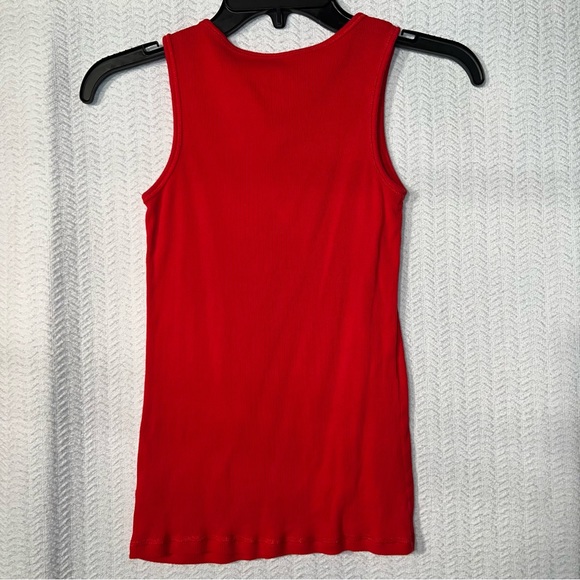 justice / red blue and pink basic tank tops bundle of 3 size 12 girls - Picture 3 of 10